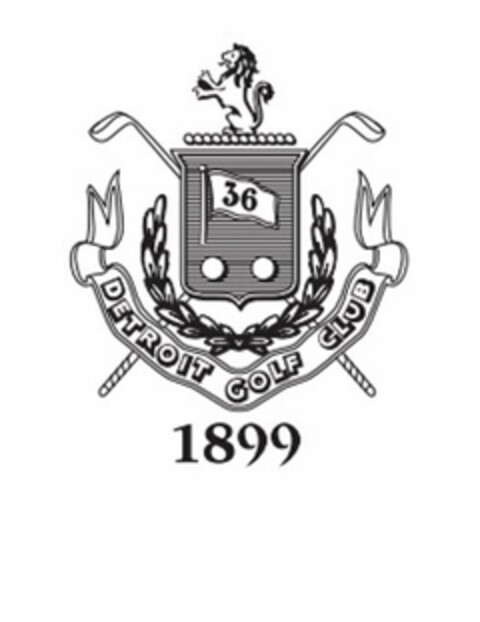 36 DETROIT GOLF CLUB 1899 Logo (USPTO, 07/12/2018)