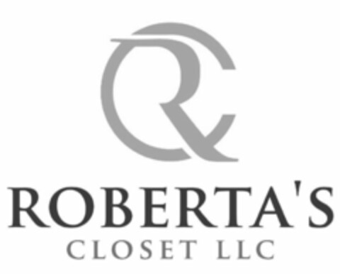 CR ROBERTA'S CLOSET LLC Logo (USPTO, 07/31/2018)