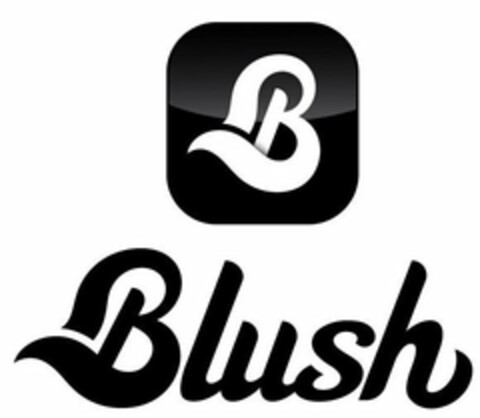 B BLUSH Logo (USPTO, 10/01/2018)