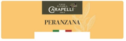 CASA OLEARIA CARAPELLI 1893 PERANZANA Logo (USPTO, 19.10.2018)