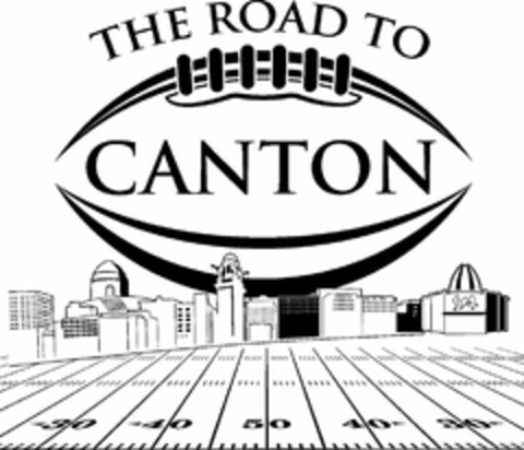 THE ROAD TO CANTON Logo (USPTO, 03/20/2019)