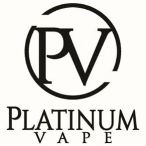 PV PLATINUM VAPE Logo (USPTO, 13.06.2019)