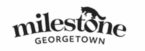 MILESTONE GEORGETOWN Logo (USPTO, 17.06.2019)