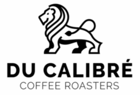 DU CALIBRÉ COFFEE ROASTERS Logo (USPTO, 06/18/2019)