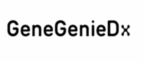 GENEGENIEDX Logo (USPTO, 01.08.2019)