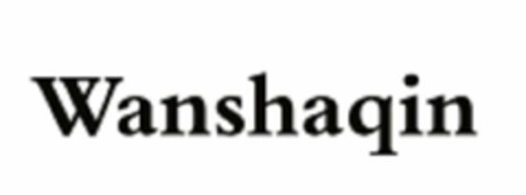 WANSHAQIN Logo (USPTO, 23.08.2019)