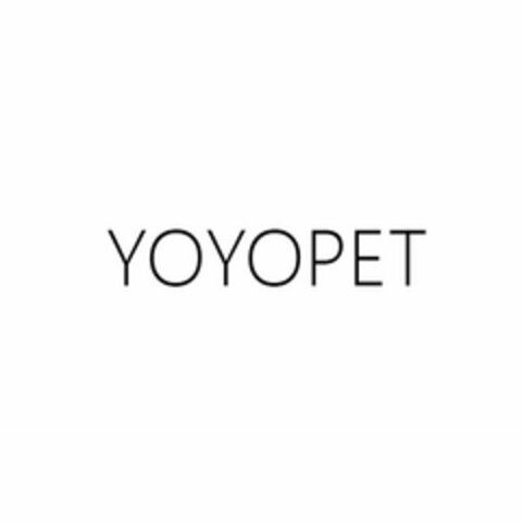 YOYOPET Logo (USPTO, 01/17/2020)