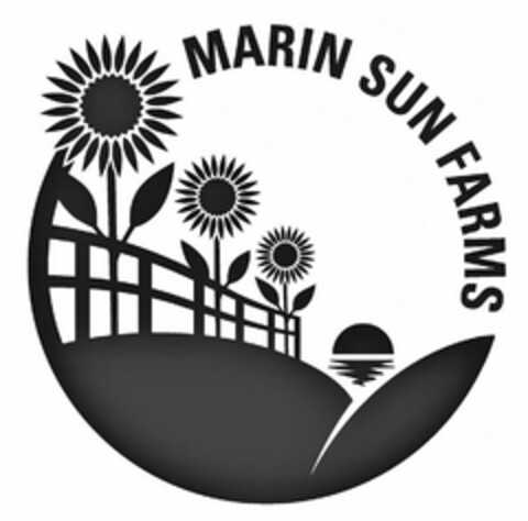 MARIN SUN FARMS Logo (USPTO, 03/09/2020)