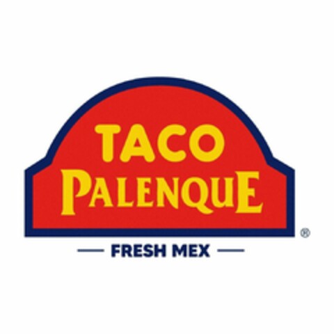 TACO PALENQUE FRESH MEX Logo (USPTO, 07/01/2020)