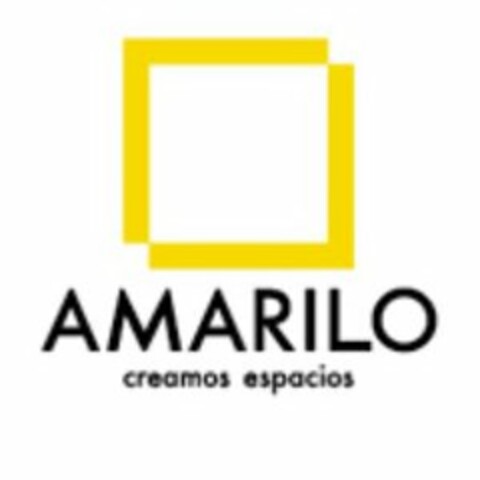 AMARILO CREAMOS ESPACIOS Logo (USPTO, 06/01/2009)