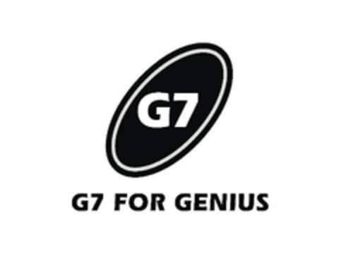 G7 G7 FOR GENIUS Logo (USPTO, 10.05.2010)