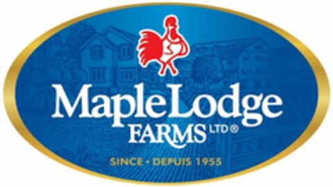 MAPLELODGE FARMS LTD SINCE · DEPUIS 1955 Logo (USPTO, 28.05.2010)