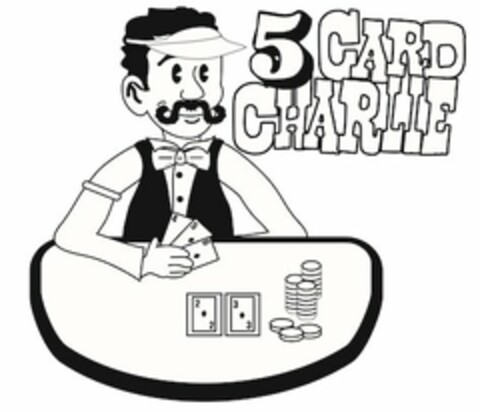 5 CARD CHARLIE Logo (USPTO, 03.08.2010)