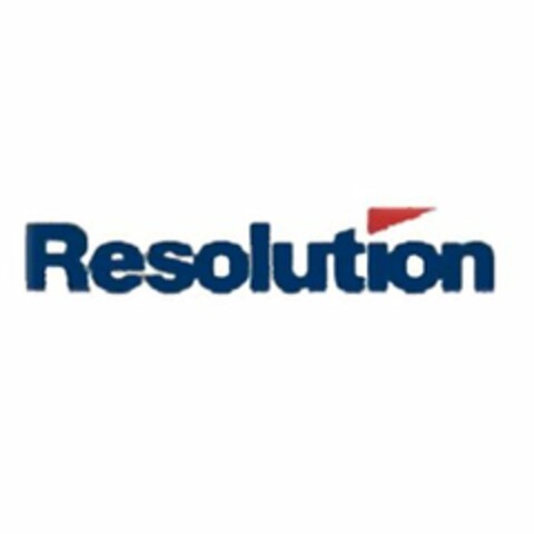 RESOLUTION Logo (USPTO, 29.10.2010)