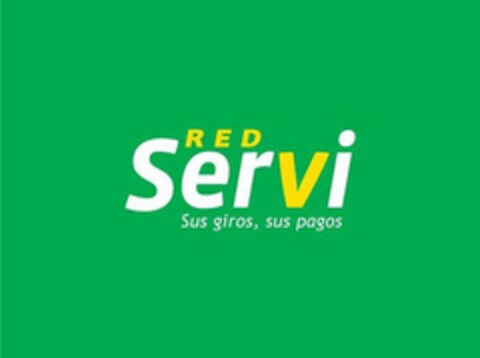 RED SERVI SUS GIROS SUS PAGOS Logo (USPTO, 16.11.2010)