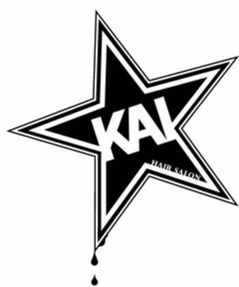 KAI HAIR SALON Logo (USPTO, 29.12.2010)