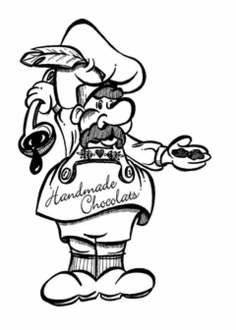 HANDMADE CHOCOLATS Logo (USPTO, 14.03.2011)