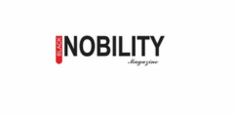 BLACK NOBILITY MAGAZINE Logo (USPTO, 22.06.2011)