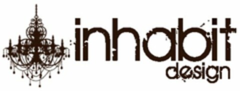 INHABIT DESIGN Logo (USPTO, 28.06.2011)