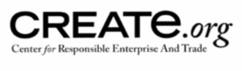 CREATE.ORG CENTER FOR RESPONSIBLE ENTERPRISE AND TRADE Logo (USPTO, 14.10.2011)