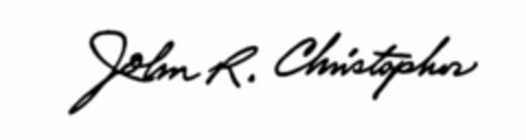 JOHN R. CHRISTOPHER Logo (USPTO, 10.01.2012)