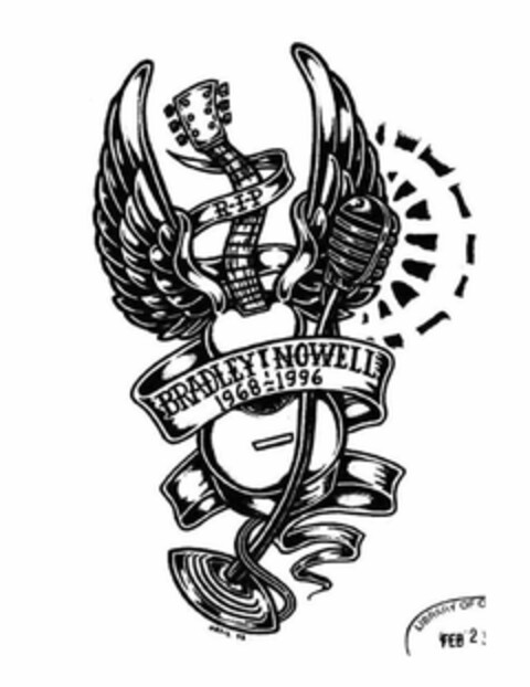 RIP BRADLEY NOWELL 1968-1996 Logo (USPTO, 23.01.2012)