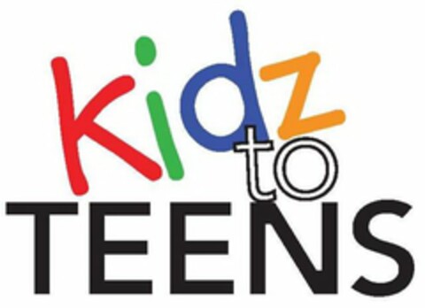 KIDZ TO TEENS Logo (USPTO, 03.05.2012)