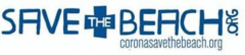 SAVETHEBEACH.ORG CORONASAVETHEBEACH.ORG Logo (USPTO, 01.11.2012)