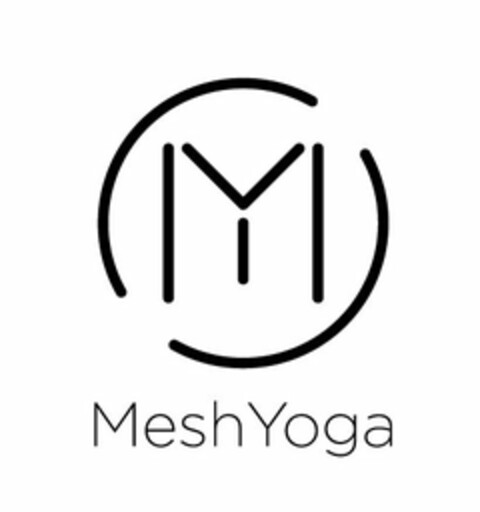 M MESH YOGA Logo (USPTO, 20.11.2012)