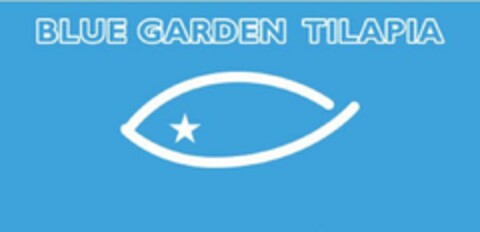 BLUE GARDEN TILAPIA Logo (USPTO, 14.03.2013)