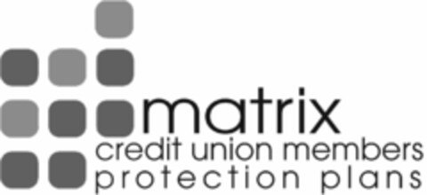 MATRIX CREDIT UNION MEMBERS PROTECTION PLANS Logo (USPTO, 22.11.2013)