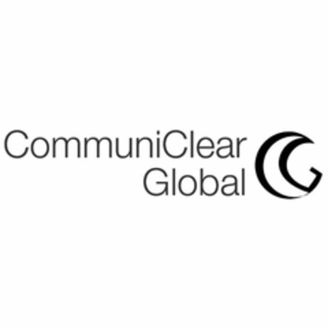 COMMUNICLEAR GLOBAL CCG Logo (USPTO, 16.04.2014)