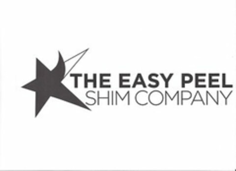 THE EASY PEEL SHIM COMPANY Logo (USPTO, 29.07.2014)