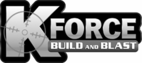 K FORCE BUILD AND BLAST Logo (USPTO, 20.08.2014)