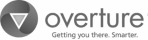 OVERTURE GETTING YOU THERE. SMARTER. Logo (USPTO, 24.09.2014)