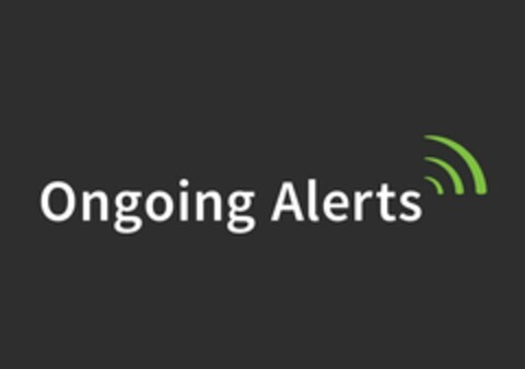 ONGOING ALERTS Logo (USPTO, 31.10.2014)