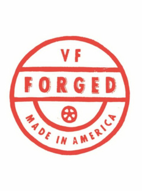 VF FORGED MADE IN AMERICA Logo (USPTO, 29.01.2015)