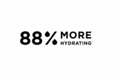 88% MORE HYDRATING Logo (USPTO, 30.01.2015)