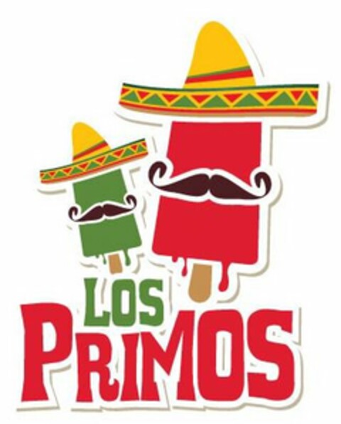 LOS PRIMOS Logo (USPTO, 04/08/2015)