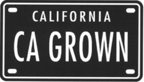 CALIFORNIA CA GROWN Logo (USPTO, 06/05/2015)