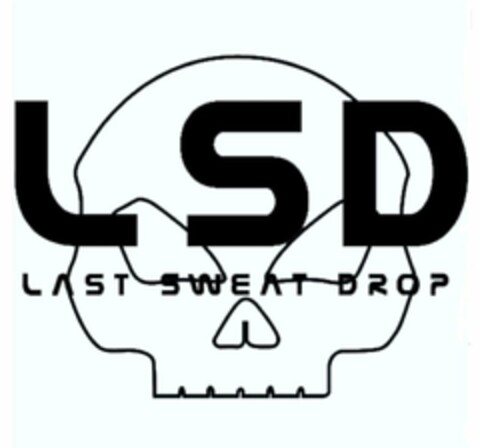 LSD LAST SWEAT DROP Logo (USPTO, 09.06.2015)