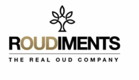 ROUDIMENTS THE REAL OUD COMPANY Logo (USPTO, 21.10.2016)