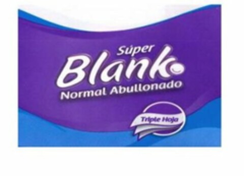 SÚPER BLANKO NORMAL ABULLONADO TRIPLE HOJA Logo (USPTO, 02.11.2016)