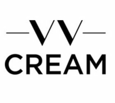 VV CREAM Logo (USPTO, 11/17/2016)