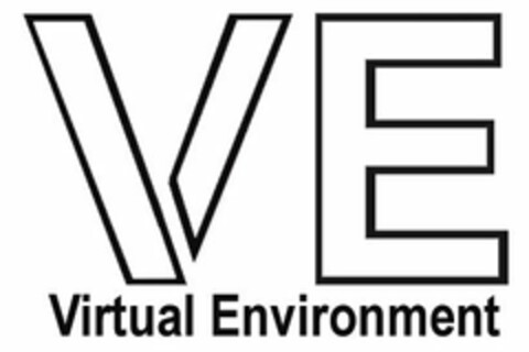 VE VIRTUAL ENVIRONMENT Logo (USPTO, 08.06.2017)