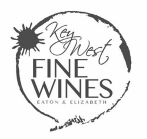 KEY WEST FINE WINES EATON & ELIZABETH Logo (USPTO, 07.07.2017)