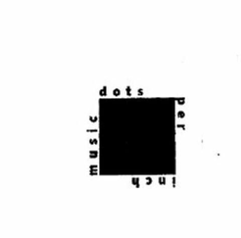 DOTS PER INCH MUSIC Logo (USPTO, 07/24/2017)