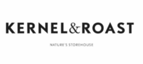 KERNEL&ROAST NATURE'S STOREHOUSE Logo (USPTO, 24.08.2017)