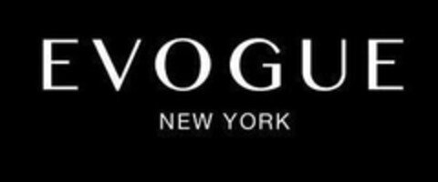 EVOGUE NEW YORK Logo (USPTO, 19.09.2017)