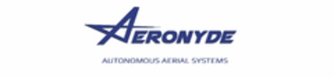 AERONYDE AUTONOMOUS AERIAL SYSTEMS Logo (USPTO, 25.10.2017)